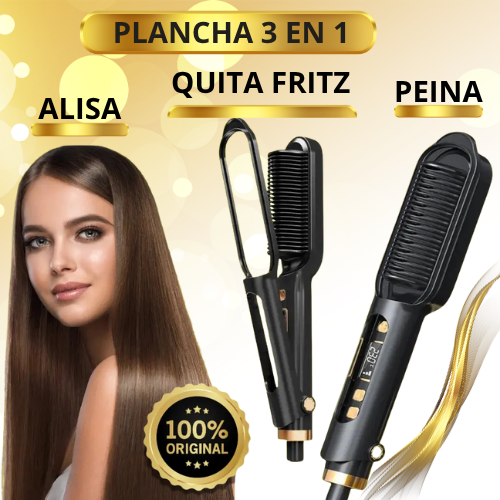 CEPILLO PLANCHA™ 3 EN 1