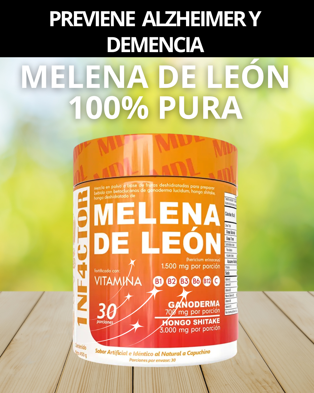 MELENA DE LEON™  100%PURA
