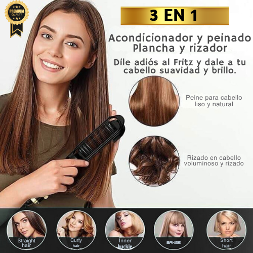 CEPILLO PLANCHA™ 3 EN 1
