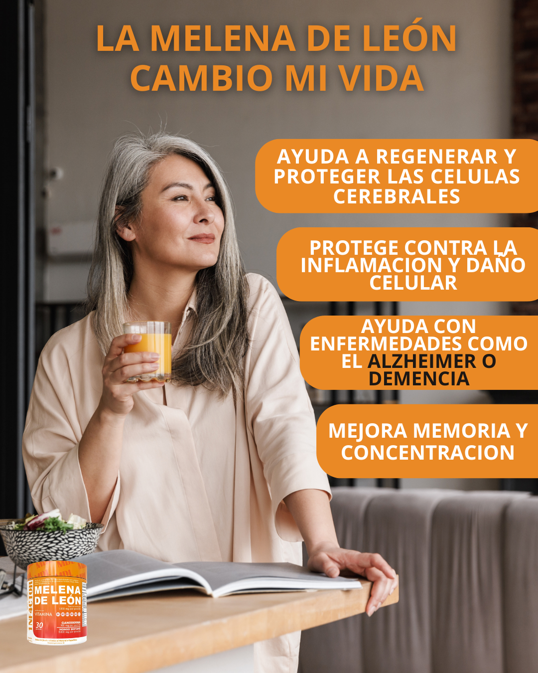 MELENA DE LEON™  100%PURA